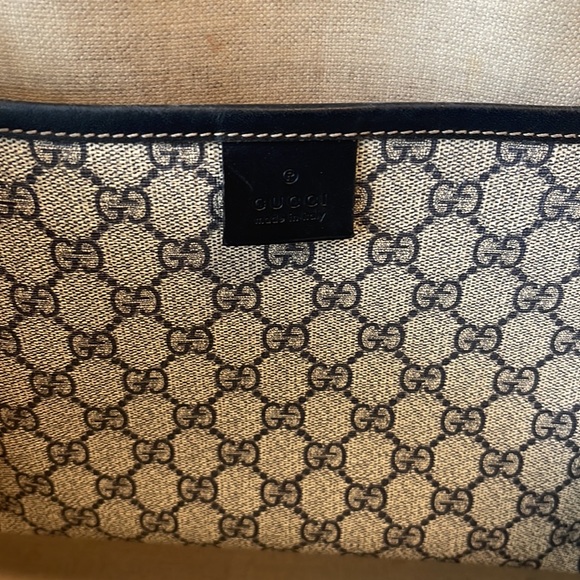 Gucci Tote Bag Navy MG - Picture 7 of 16